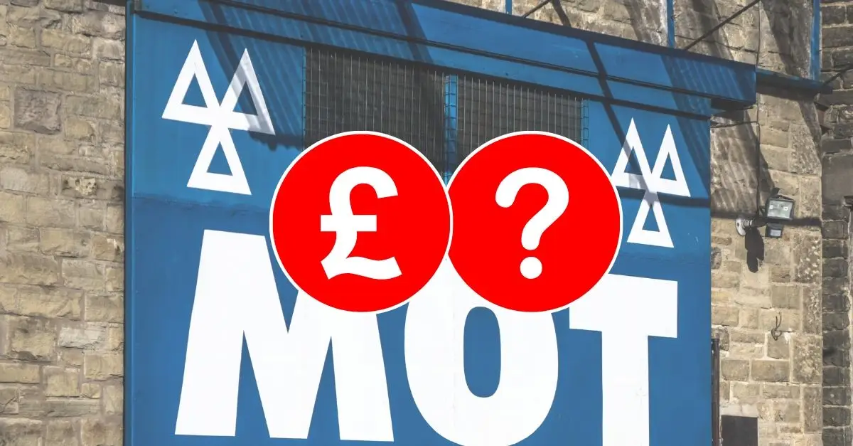 cost of mot